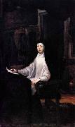 Juan Martin Cabezalero Portrait of Queen Mariana de Austria oil painting reproduction
